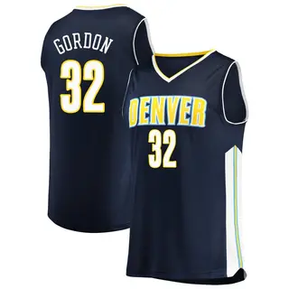 Denver Nuggets Men's Aaron Gordon Navy Fast Break Jersey - Icon Edition