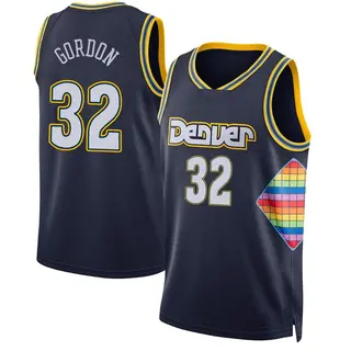 Denver Nuggets Men's Aaron Gordon Navy Swingman 2021/22 City Edition Jersey