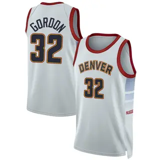 Denver Nuggets Men's Aaron Gordon Swingman Silver 2022/23 City Edition Jersey