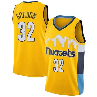 Denver Nuggets Men's Aaron Gordon Yellow Swingman Jersey - Statement Edition