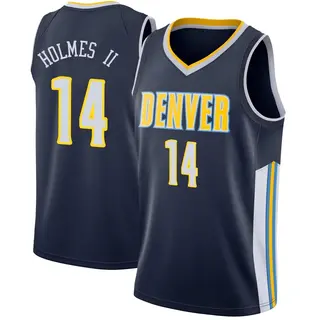 Denver Nuggets Men's DaRon Holmes II Navy Swingman Jersey - Icon Edition