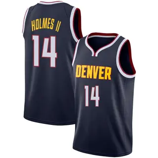 Denver Nuggets Men's DaRon Holmes II Navy Swingman Jersey - Icon Edition