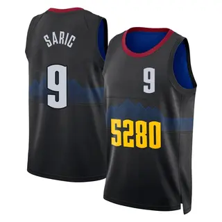 Denver Nuggets Men's Dario Saric Black Swingman 2023/24 City Edition Jersey