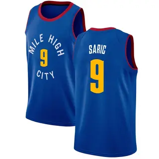 Denver Nuggets Men's Dario Saric Blue Swingman Jersey - Statement Edition