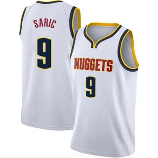 Denver Nuggets Men's Dario Saric White Swingman 2020/21 Jersey - Association Edition