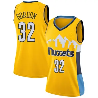 Denver Nuggets Women's Aaron Gordon Yellow Swingman Jersey - Statement Edition