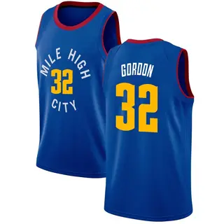 Denver Nuggets Youth Aaron Gordon Blue Swingman Jersey - Statement Edition